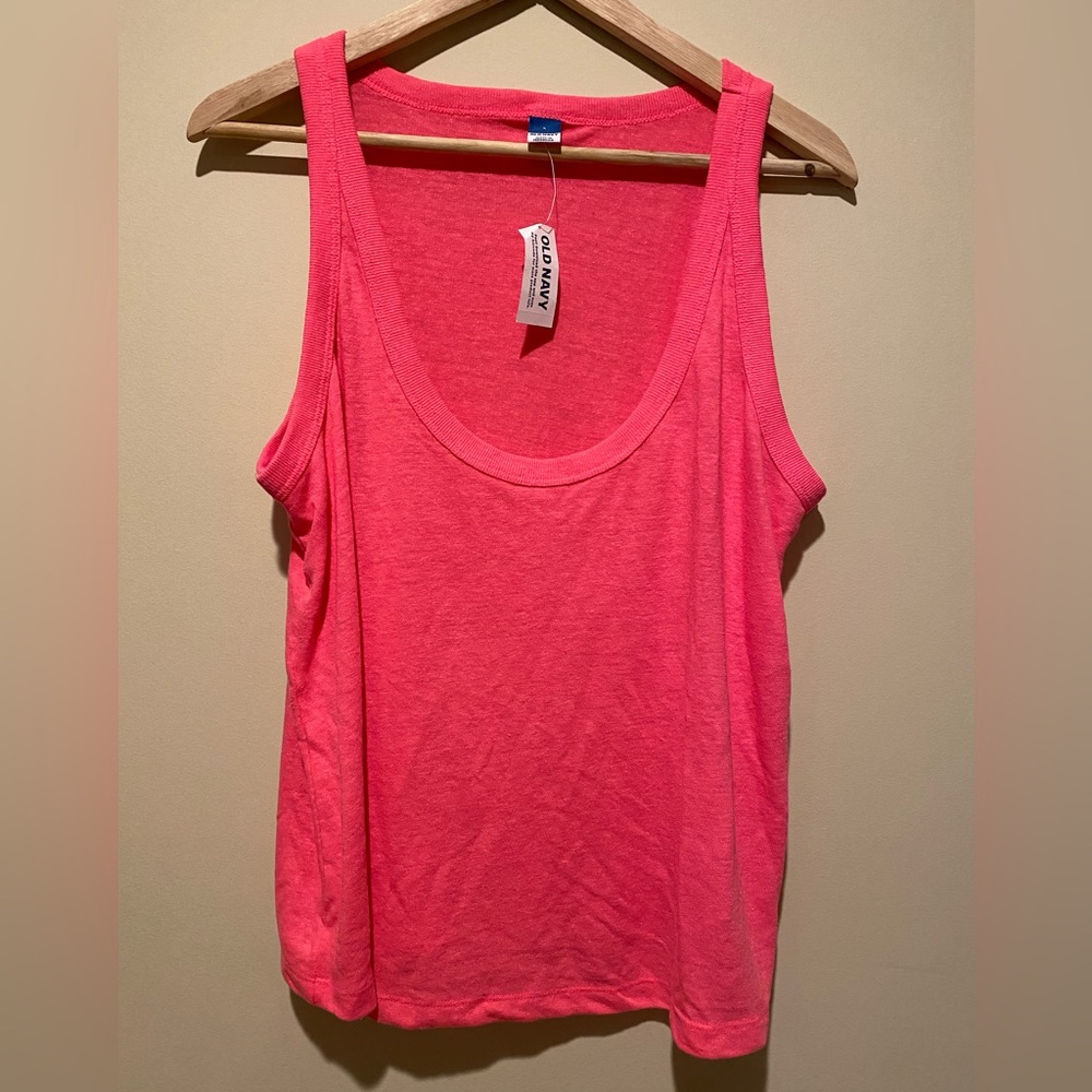 NWT Old Navy pink tank